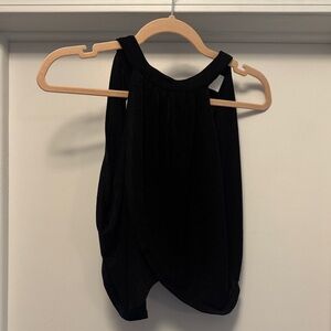 Elegant Black Sleeveless Tank Top